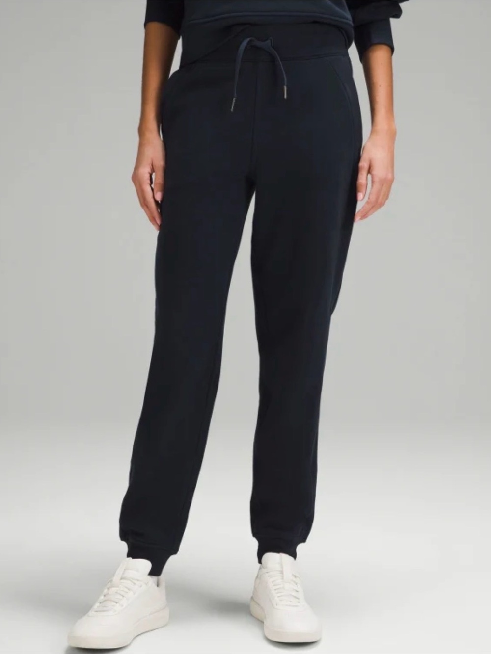 lululemon athletica scuba high rise joggers navy